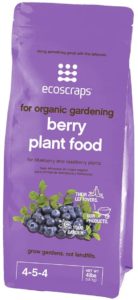 EcoScraps for Organic Gardening Berry Plant Food for Blueberries